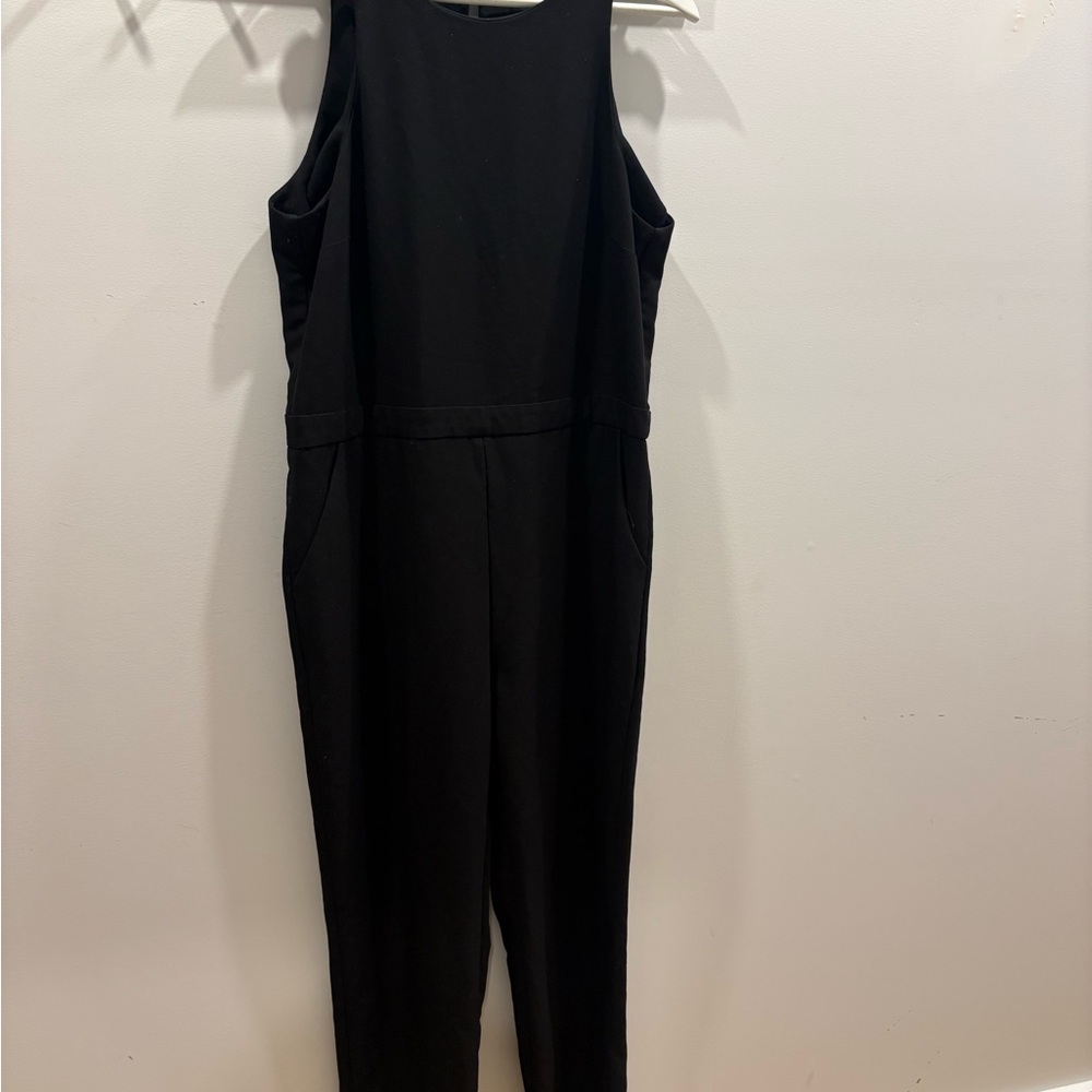 Asos Black Jumpsuit with keyhole back
